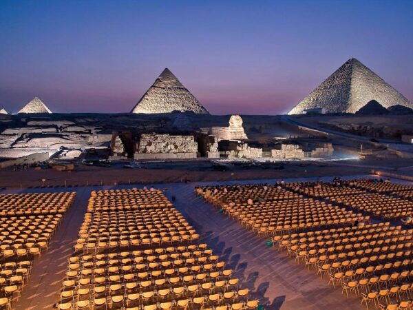 Sound and Light Show at the Pyramids