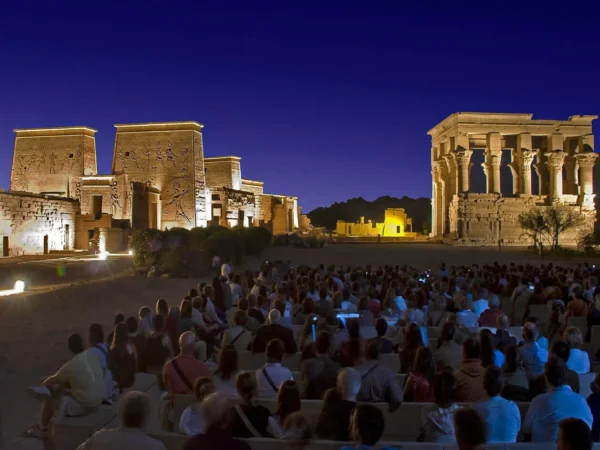 Sound and Light Show at Philae Temple
