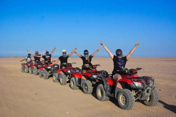 Morning Quad Bike Desert Safari in Marsa Alam